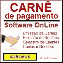 Carnê de Pagamento e Recibo