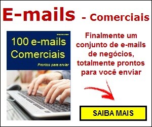 100 E-MAILS COMERCIAIS